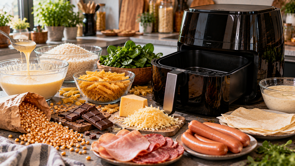 Продукти, непридатні для аерофритюрниці